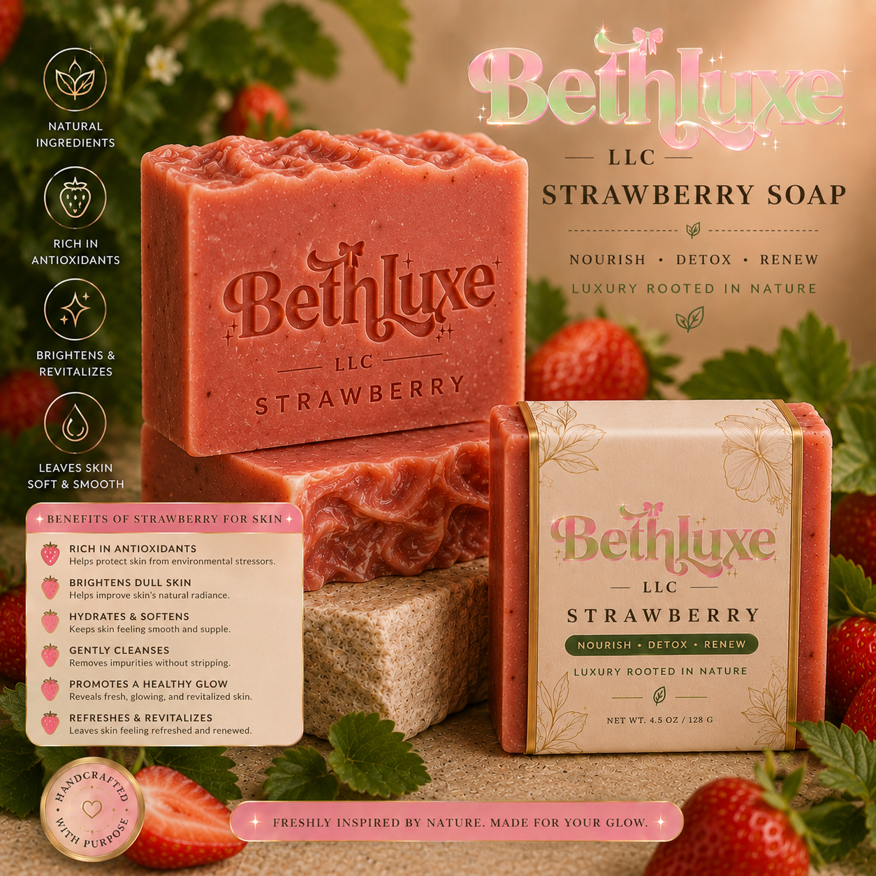 Strawberry Soap