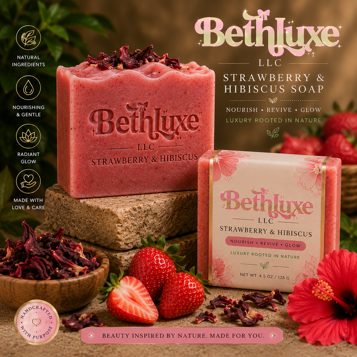 Hibiscus + Strawberry
